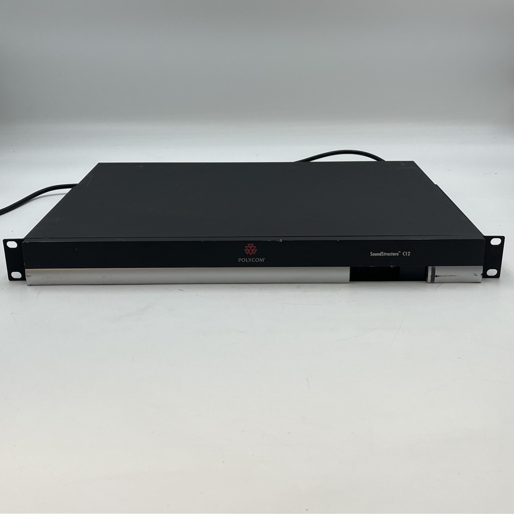 Polycom SoundStructure C12 Pro Business Audio Conferencing Mixer, For Parts.