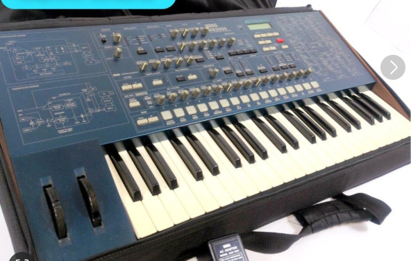 Korg MS2000 Virtual Analog Modeling Synthesizer Keyboard 44-Key Tested Working