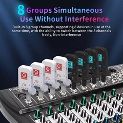 High Quality 2.4G Wireless Guitar Rechargeable Transmitter And Receiver
