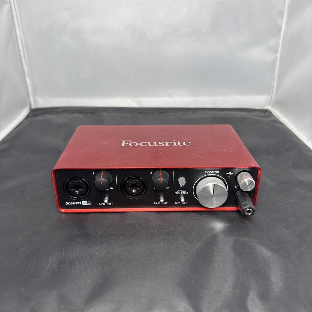 Focusrite Scarlett 2i2 Gen 3 2018- USB Audio Interface