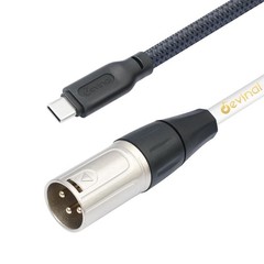 USB C To XLR Male Output Cable For Amplifier Speaker Mixer Console 6.6 FT