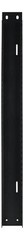 Rockville RAIL12U 12U Reversible Rack Rails With M5 Circle or Square Screw Holes