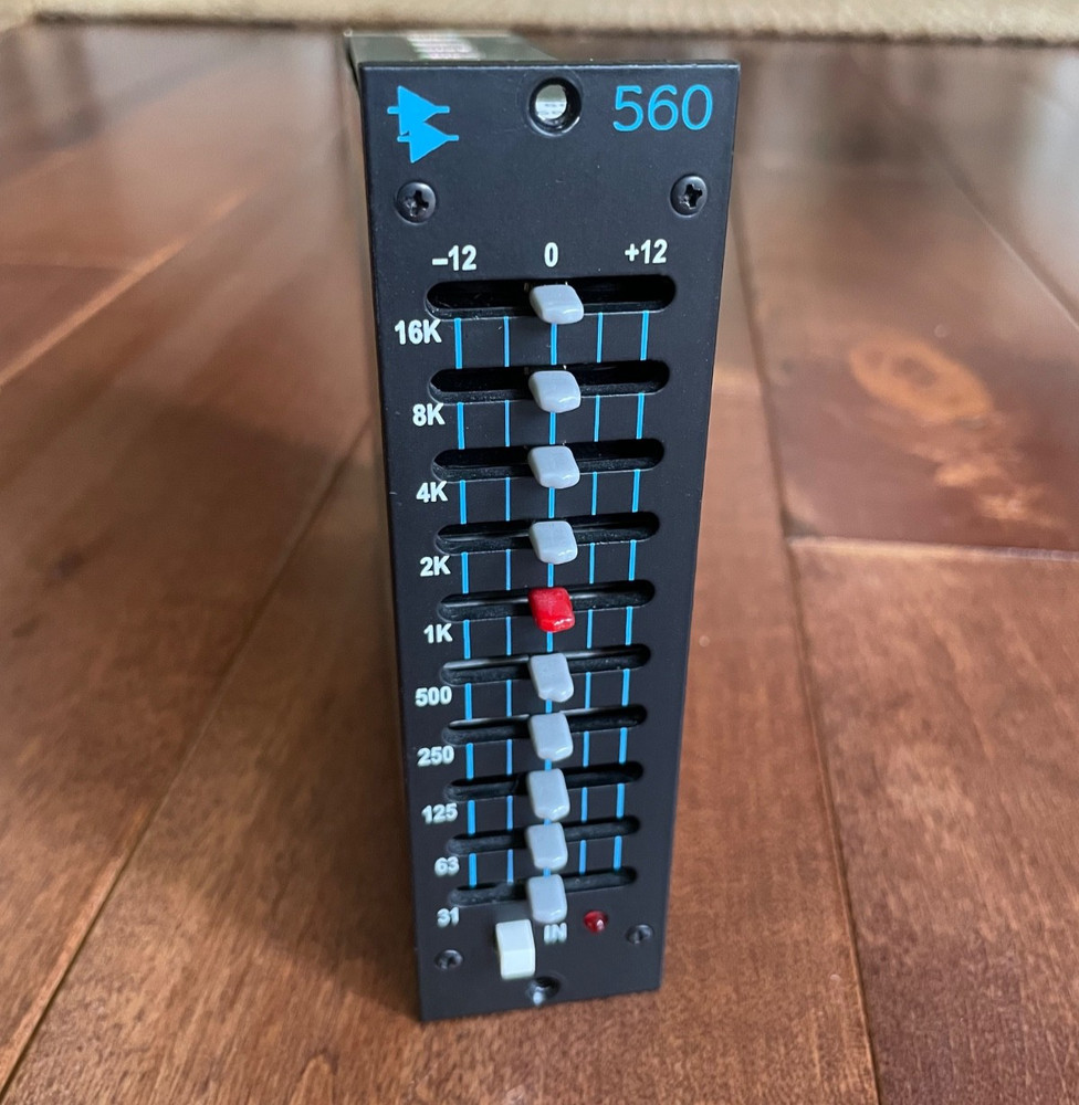 API 560 Graphic Equalizer – 500 series