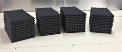 Acoustic Studio Soundproofing Foam Panels Wedge/Pyramid 48 Tiles 24″x 12″x 1″
