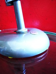 Vintage 1960s Shure 55S dynamic cardioid microphone w Atlas stand 55 DISPLAY # 2