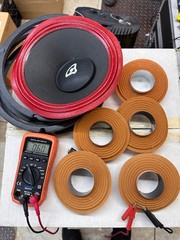 Cerwin Vega ER-102 10″ 8 Ohm Speaker Genuine Re-Cone Kits NOS – five available