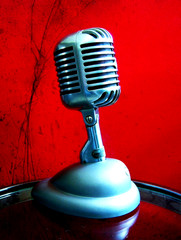 Vintage 1940’s Shure Brothers 55 Fatboy microphone Hi Z Elvis w S-36 stand 55S
