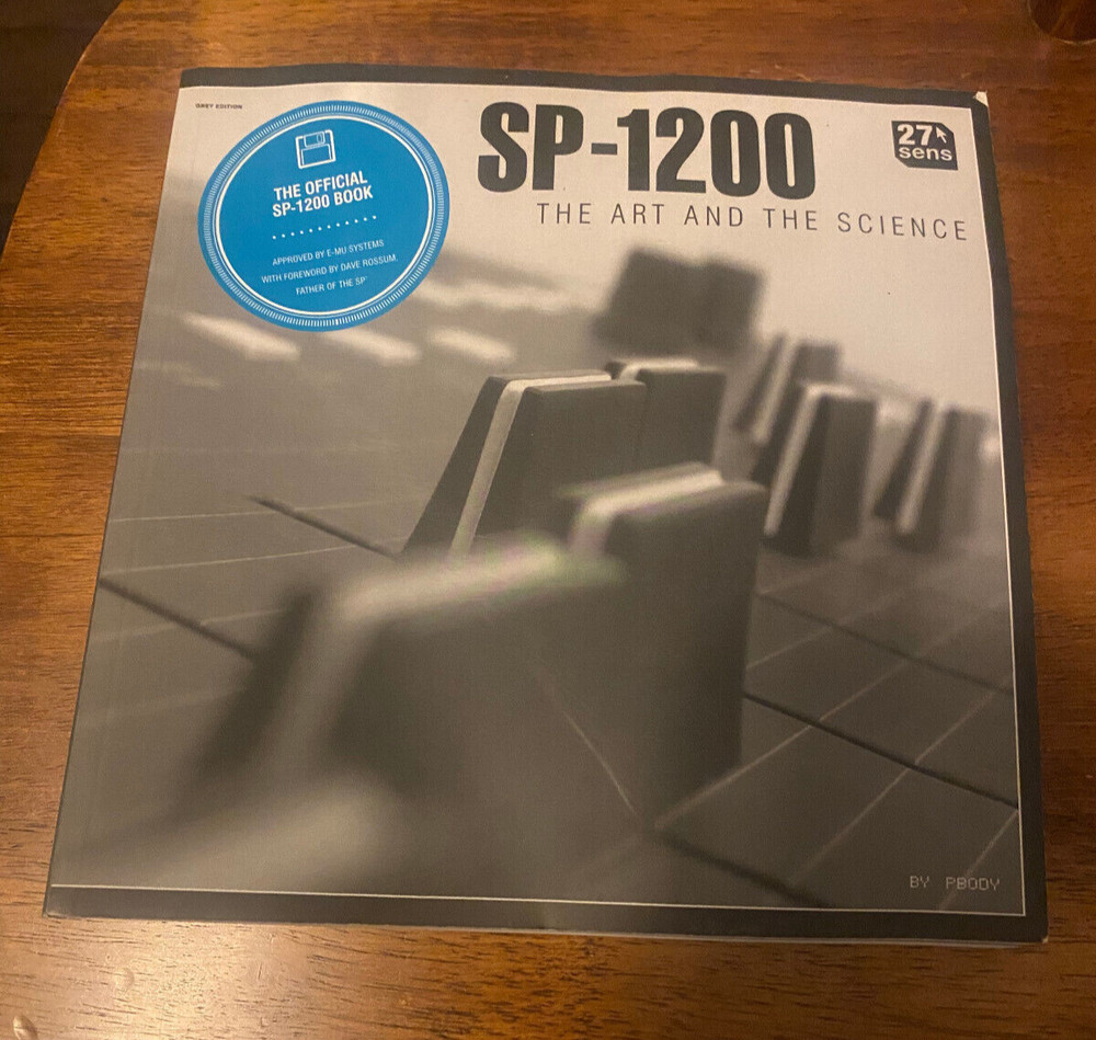 SP-1200 Sampling Drum Machine The Art and Science Official Book VERY RARE