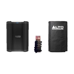 Alto Pro Busker BATTERY POWERED PORTABLE PA with Cover + Cable Ties