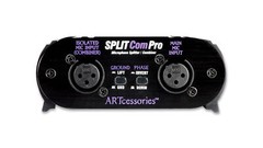 Art SPLITCOMPRO Two-way Mic Splitter/Combiner Isolated XLR mic Inp 7 Out
