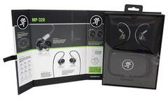 Mackie MP-320 Triple Dynamic Driver Professional In-Ear Monitors+Hard Case