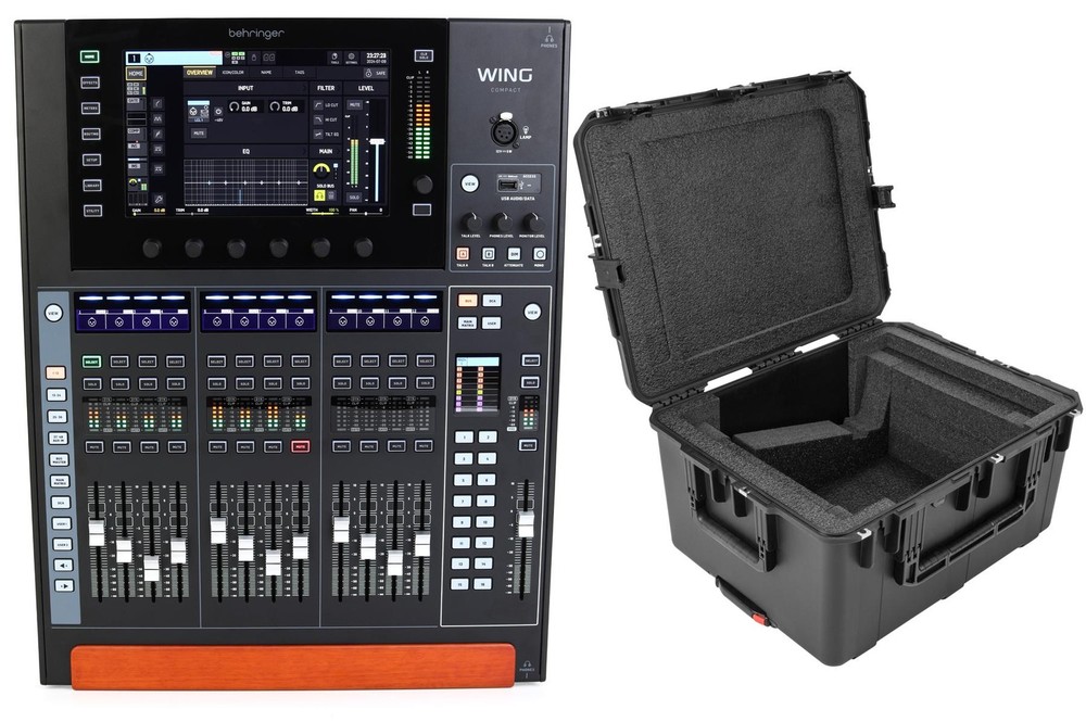 Behringer WING Compact 48-channel Digital Mixer with Hardshell Case