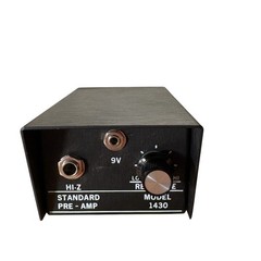 Barcus-Berry Preamplifier No.1430 Black Fiddle, String Bass, Mandolin, etc USA!