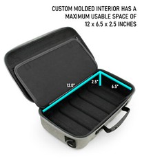 CM Gray Mixer Case fits Yamaha Mg06X Mg06 Audio Interface, Carry Case Only