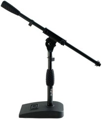 Gator Frameworks Short Weighted Base Microphone Stand w/ Soft Grip Twist Clutch