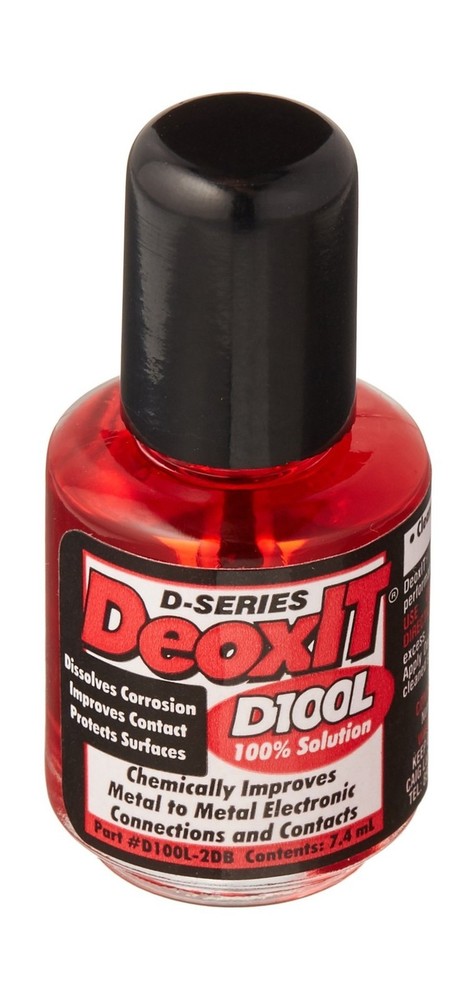 CAIG LABORATORIES DeoxIT D100L-2DB Brush Applicator, More Than A Contact Clea…