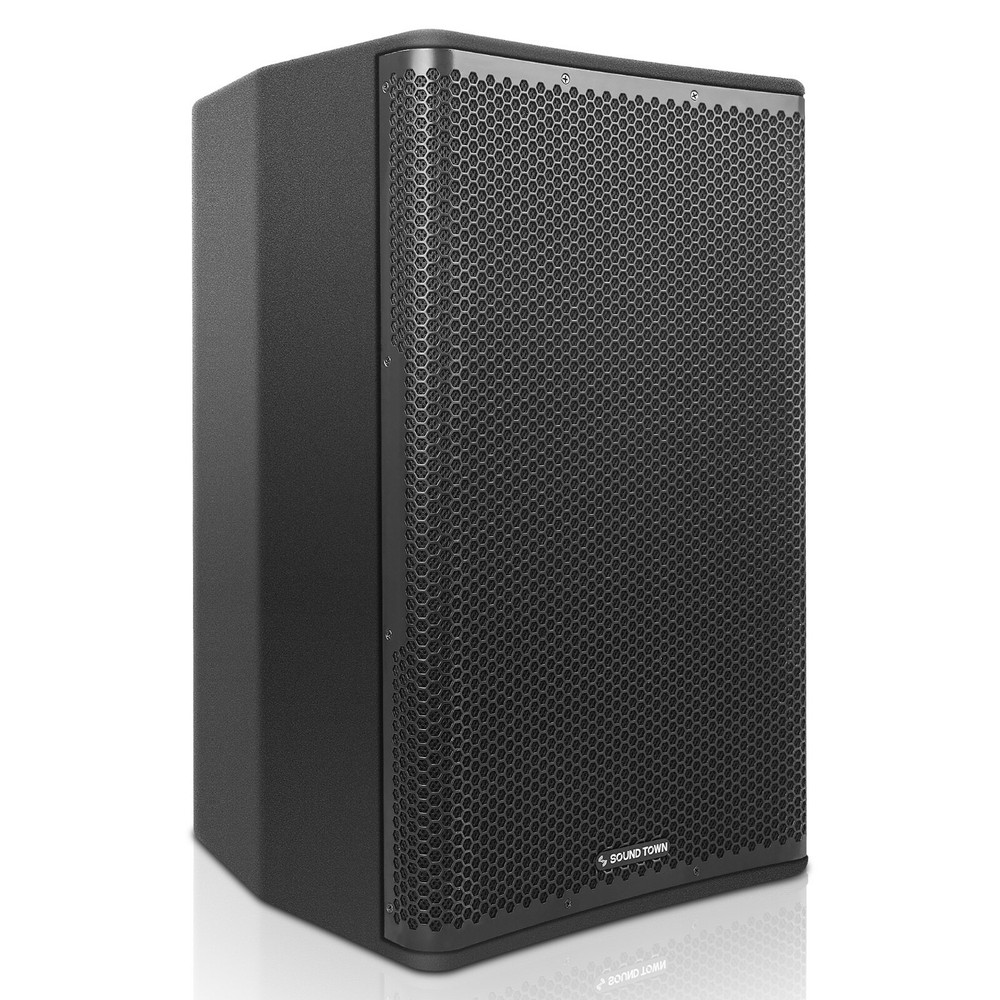 Sound Town 15″ 1400W Power PA Speaker DSP, TWS Bluetooth, Plywood OBERON-115PW