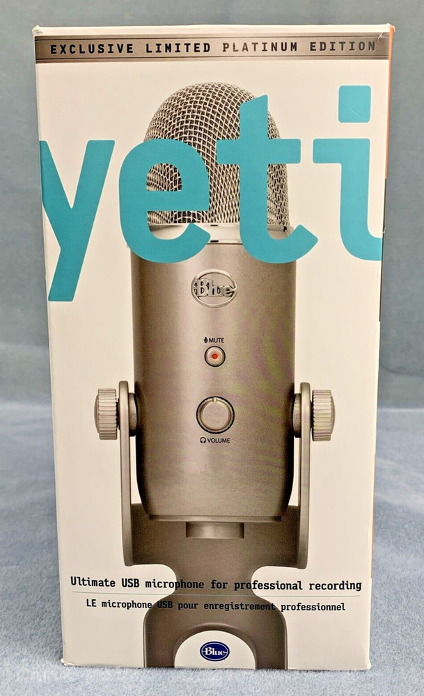 Blue Microphone – Yeti Silver