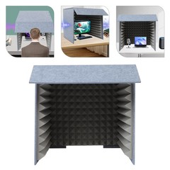 Desktop Soundproof Cover Portable Sound Recording Reflection Filter Isolation