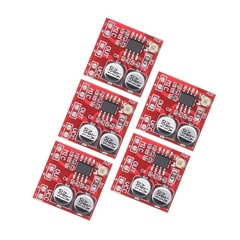 5Pcs Electret Microphone Amplifier Module Adjustable Gain LM386 20‑200x DC4V‑12V