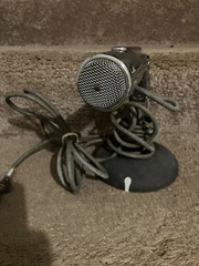 Electro-Voice Model 664 Dynamic Cardioid Microphone Untested With Desk Stand