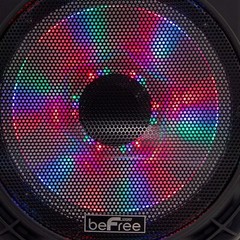 beFree 12″ Portable 2500W Bluetooth PA DJ Party Speaker Lights MIC w Warranty