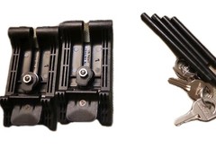 SKB TSA 3i Series Locking Latch Kit 2 Latchs 4 Pins 4 Keys Instructions F. S.