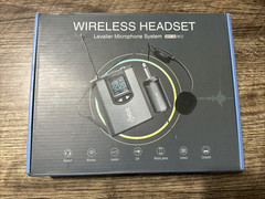 MPH-05 YM-2 Wireless Lavalier Microphone & Headset System UHF Open Box
