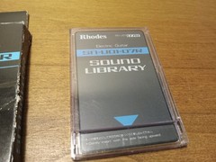 Rhodes SN-U01-07R ELECTRIC GUITAR Sound Library Card PCM Data Rom