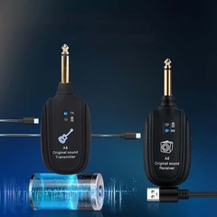 Easy – to – Use 2PCS Wireless Pickup – Good Suitable for Quick Setup Std Setups