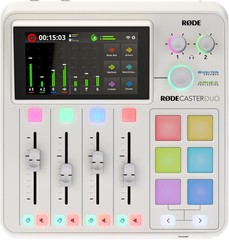 Rode RODECaster Duo Streaming Mixer – White