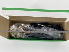 Uni-Directional Dynamic Gold Microphone w Attached Cord New in Box