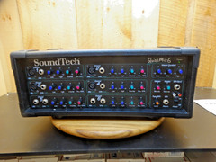 Sound Tech Pro Audio Quick Mix 6 QM6 Powered Mixer/Amplifier