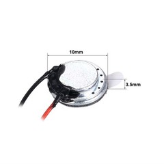 uxcell 0.5W 8 Ohm Mini DIY Speaker 10mm Round Shape 0.5w 8 ohm 4pcs