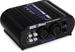 ART DUALXDirect 2-channel Active Instrument Direct Box (2-pack) Bundle