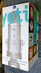 Blue Yeti USB Condenser Microphone Silver Professional Recording
