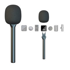 Mic Handle for DJI RODE Microphone Handheld Stand Wireless GO, Interview…