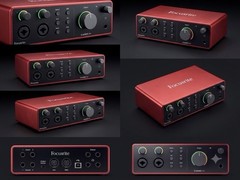 Focusrite Scarlett 4i4 USB-C Audio/MIDI Interface (4th Generation)