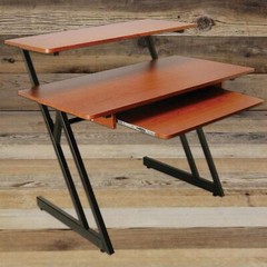 Open Box On-Stage WS7500RB Studio Workstation Desk, Rosewood WS-7500 RB