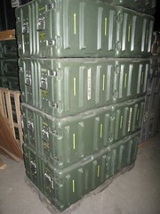 Double Ended 32x27x20 Hardigg Pelican DE2416-02/24/02 Rotomolded Plastic Case G2