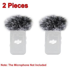 Microphone Windscreen for DJI Mic 2, Furry Wind Muff with DJI Mic 2, Fur Micr…