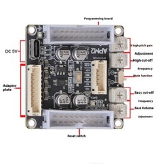 Multiple Channel ADAU1701 Sound Processor Board for Car/Home Stereoes Systems