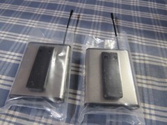 HOTEC UHF Wireless Microphone System Dual Lapel/Lavalier and Headset Microphones