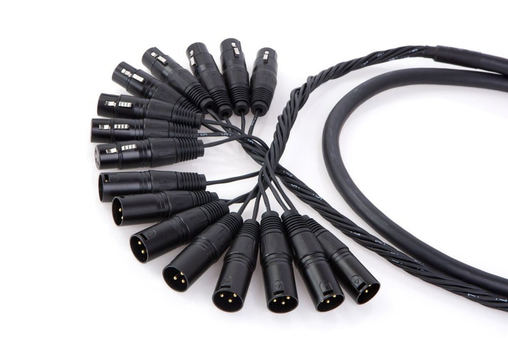 Mogami W2932 8 Channel HFI Balanced Studio Snake Cable, XLR Male to Female.