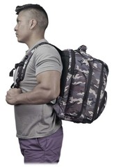 Rockville Travel Case Camo Backpack Bag For Behringer XR18 X Mixer