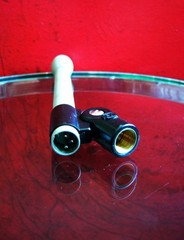 Vintage 1974 Electro Voice RE-55 dynamic microphone Lo Z w clip & case RE15 655C