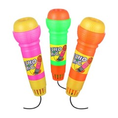 3PCS plastic microphone Echo Microphone Toys Plastic Microphone Novelty Toys