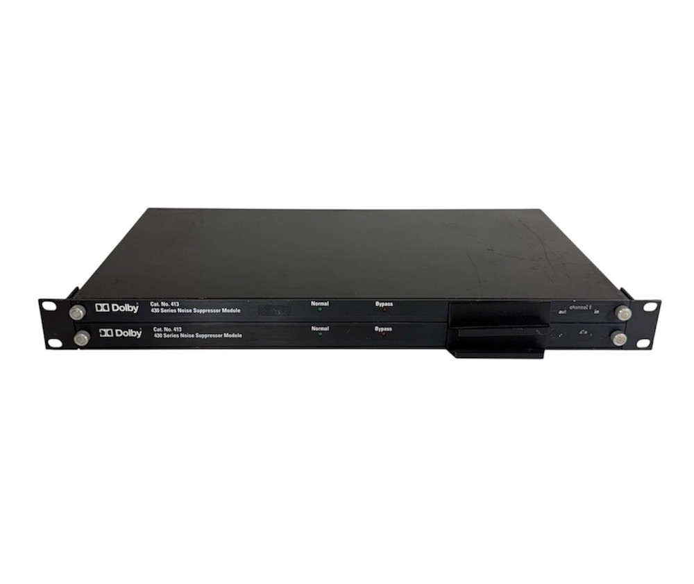 Dolby Cat. No. 413 430-Series Noise Suppressor 2 Module in Dolby 430SU Rack