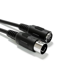 MIDI Extension Audio Cable 5 Pin DIN Male to Male/Female Male to Female | …
