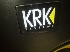 KRK Rokit RP8G2 8 in Active 2-Way Studio Monitor 100W Black/Yellow XLR/TRS/RCA
